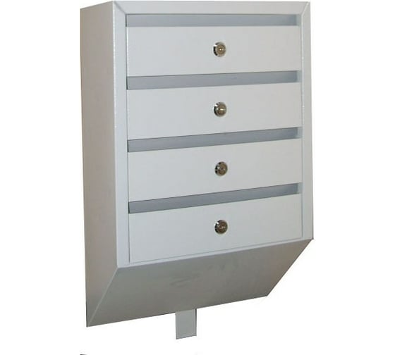 Изображение товара Почтовый ящик ПК ОТК «Люкс» 4 секции ПЛЮ04