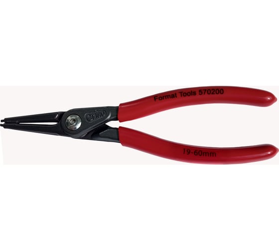 Изображение товара Съемник внутренних стопорных колец ФТ J2 180 мм 19-60, прямой 570200