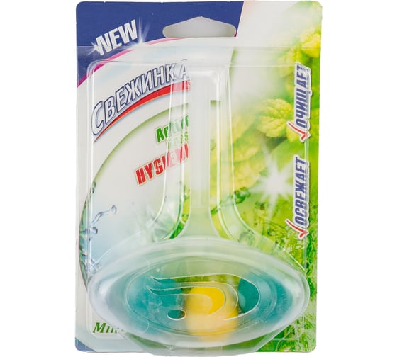 Изображение товара Освежитель Свежинка Блистер WC шариковый мята 40 гр 1986