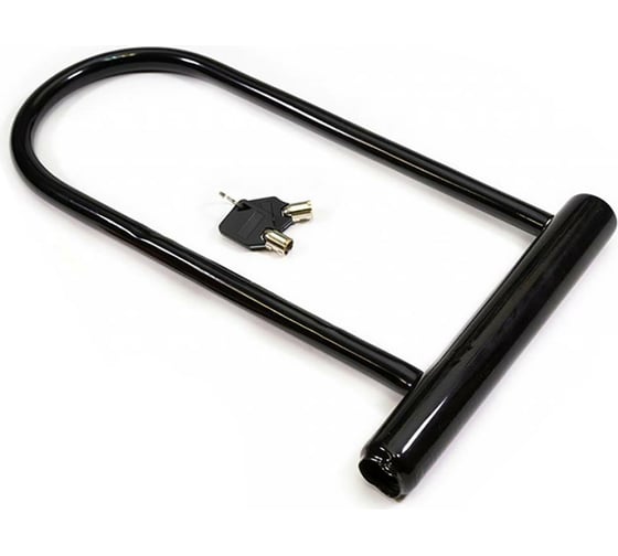 Изображение товара Противоугонный замок JOY KIE GK104.407 (U-Lock; скоба 18x32 мм; 2 ключа; черный) HQ-0004231