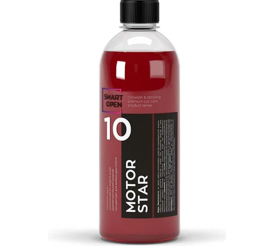 Изображение товара Диэлектрический очиститель для мойки двигателя автомобиля Smart Open MOTOR STAR 10 0.5 л 151005