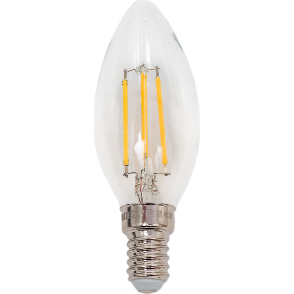 Изображение товара Филаментная лампа VOLTEGA свеча Е14 4000К 7W CRI97 7153
