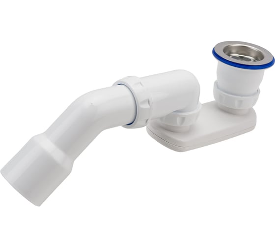 Изображение товара Сифон для душевого поддона Unicorn G21 50х40 плоский, с отводом 40х40/50  533298