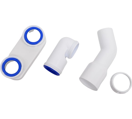 Изображение товара Сифон для душевого поддона Unicorn 1 1/2х40 без выпуска, с отводом 40х40/50 G11 533296