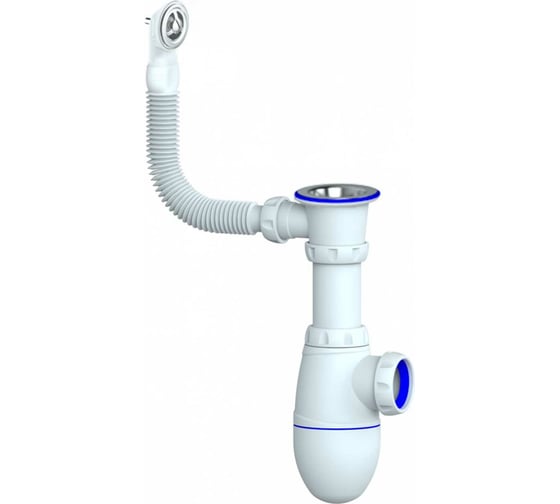 Изображение товара Сифон Unicorn B421 1 1/2х40 с круглым переливом 534491