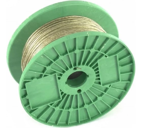 Изображение товара Стальной трос в ПВХ оплетке BEFAST DIN 3055, 5/6, 150 м. TCPVC0506150S