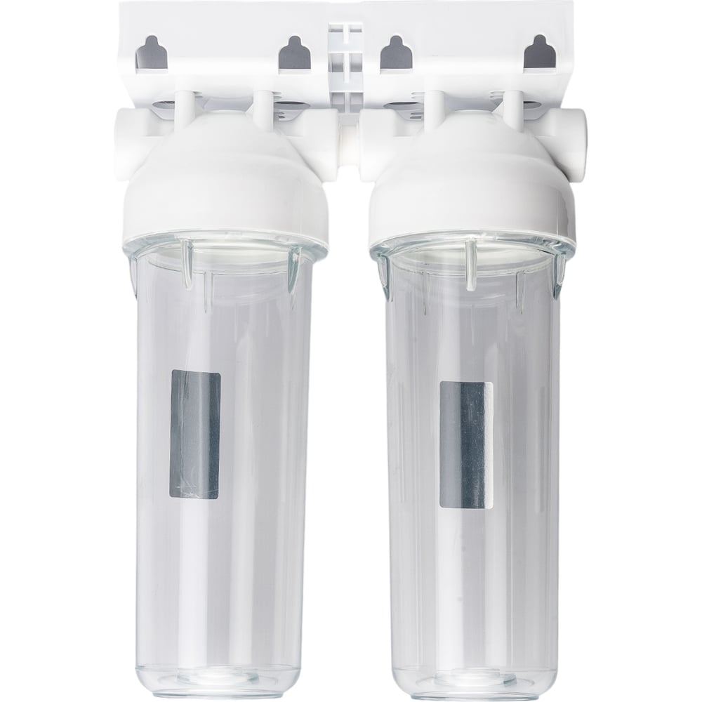 Двойной магистральный фильтр для холодной воды Unicorn магистральный антибактериальный фильтр для очистки воды anova