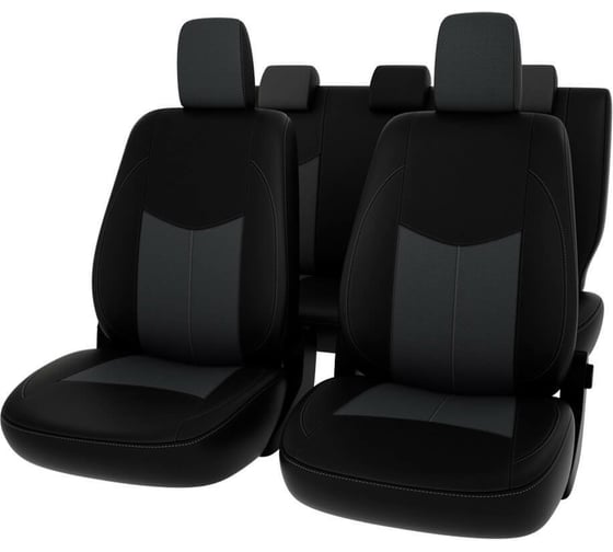 Изображение товара Чехлы PSV для Lada Granta I 2011-2018 г.в., Люкс, 5 подголовников, деленная спинка 124445