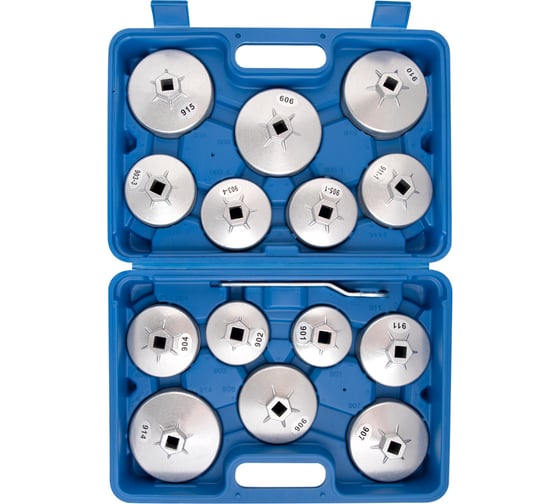 Изображение товара Набор съемников масляных фильтров "чашка" KRAFT 14 шт. KT 701097