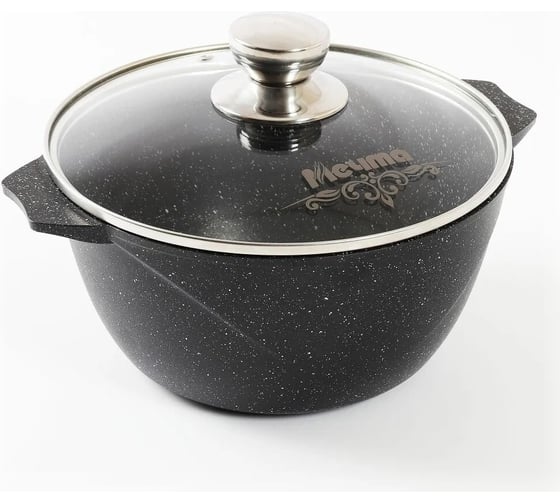 Изображение товара Индукционная кастрюля Мечта АП Гранит black Induction Pro 2 л 42802И