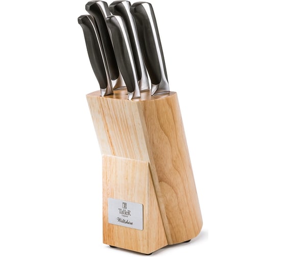 Изображение товара Набор ножей TALLER Уилтшир 6 предметов, лезвия ножей из коррозионностойкой стали 420S45 TR-22007