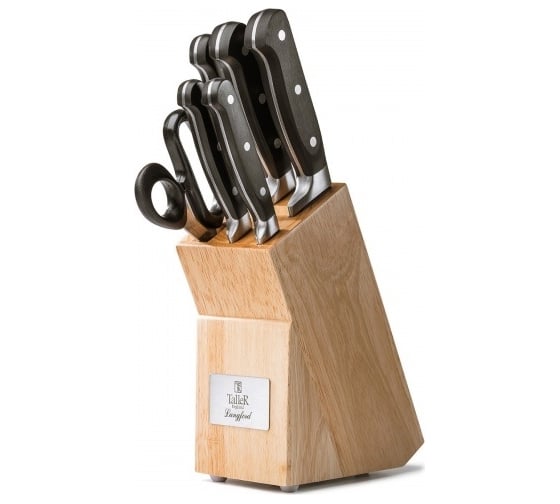 Изображение товара Набор ножей TALLER Лэнгфорд 7 предметов, сталь 420S45 TR-22009