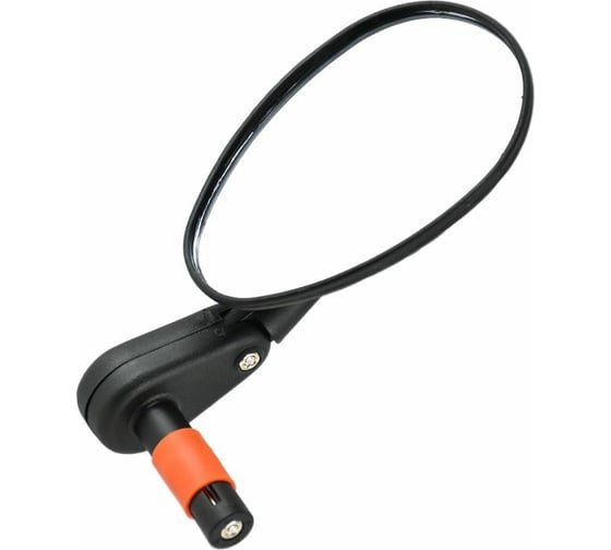 Изображение товара Панорамное универсальное зеркало SUZICO DX-222SB, крепление в торец руля, черное SUZICO VZ211001