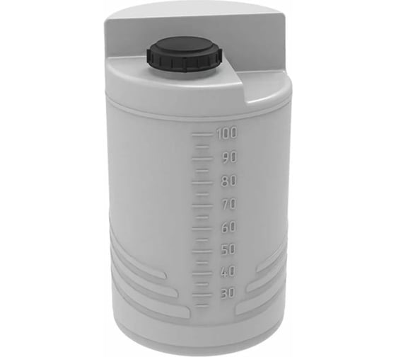 Изображение товара Дозировочная усиленная емкость Экопром 100 л, белая 1133.0100.001.002