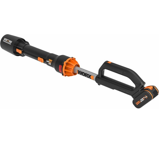 Изображение товара Аккумуляторная бесщеточная воздуходувка WORX 20 В, 4 А*ч WG543E