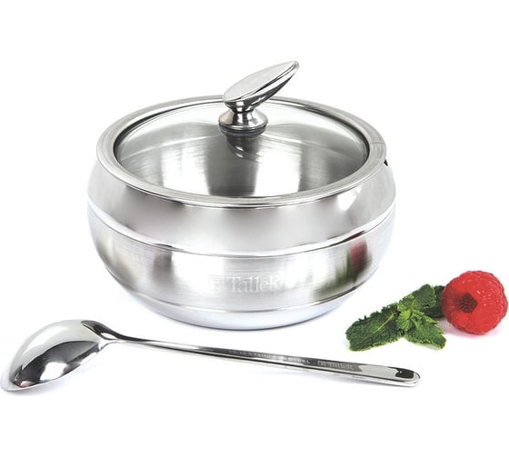 Изображение товара Сахарница TALLER Кэнди 330 г, материал: нержавеющая сталь TR-61125