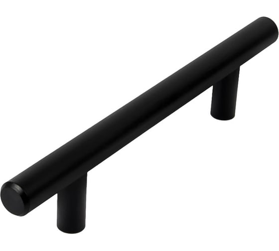 Изображение товара Ручка-рейлинг Mebax d 12 мм, 096/156 мм черный матовый 00-00001615