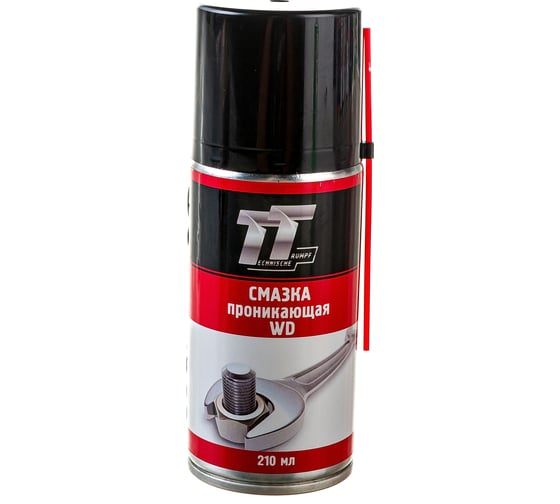 Изображение товара Проникающая смазка TT WD 210 мл, аэрозоль WD02/54