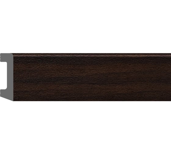 Изображение товара Плинтус напольный Decomaster D234-438ДМ 58x16x2400 мм D234-438 ДМ