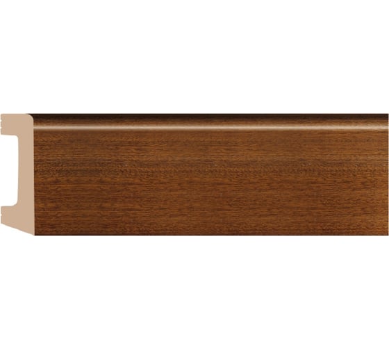 Изображение товара Плинтус напольный Decomaster D234-75ДМ 58x16x2400 мм D234-75 ДМ