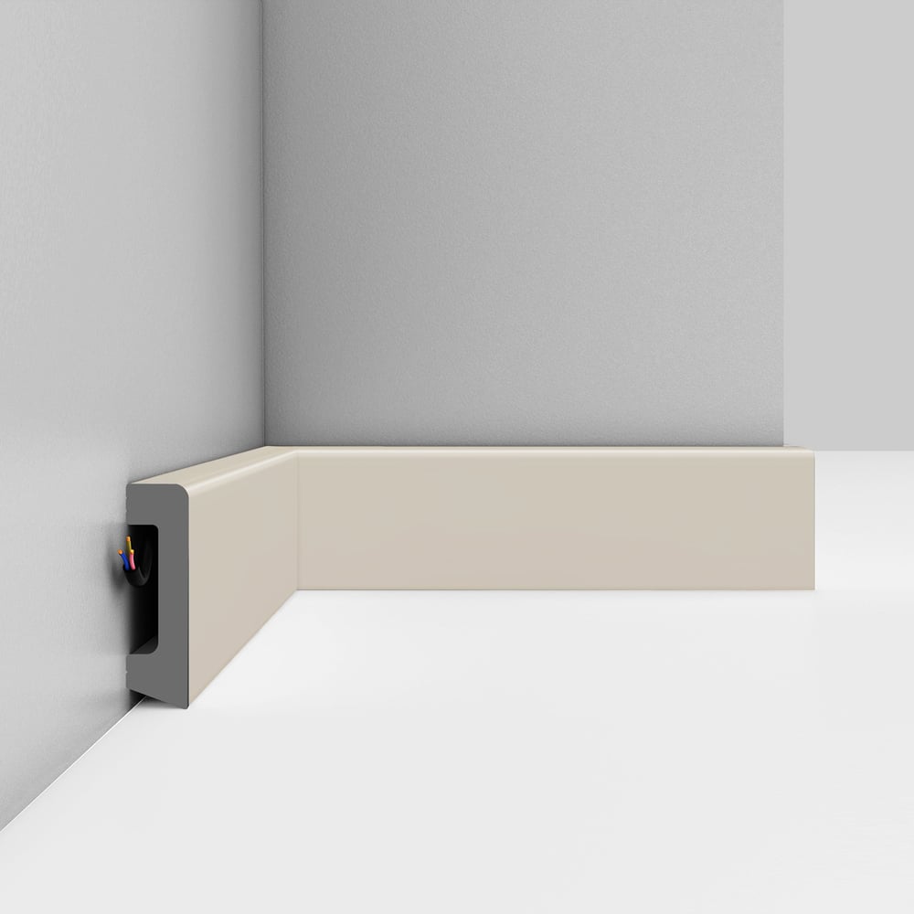 Изображение товара Плинтус напольный Decomaster D234-61ДМ 58x16x2400 мм D234-61 ДМ