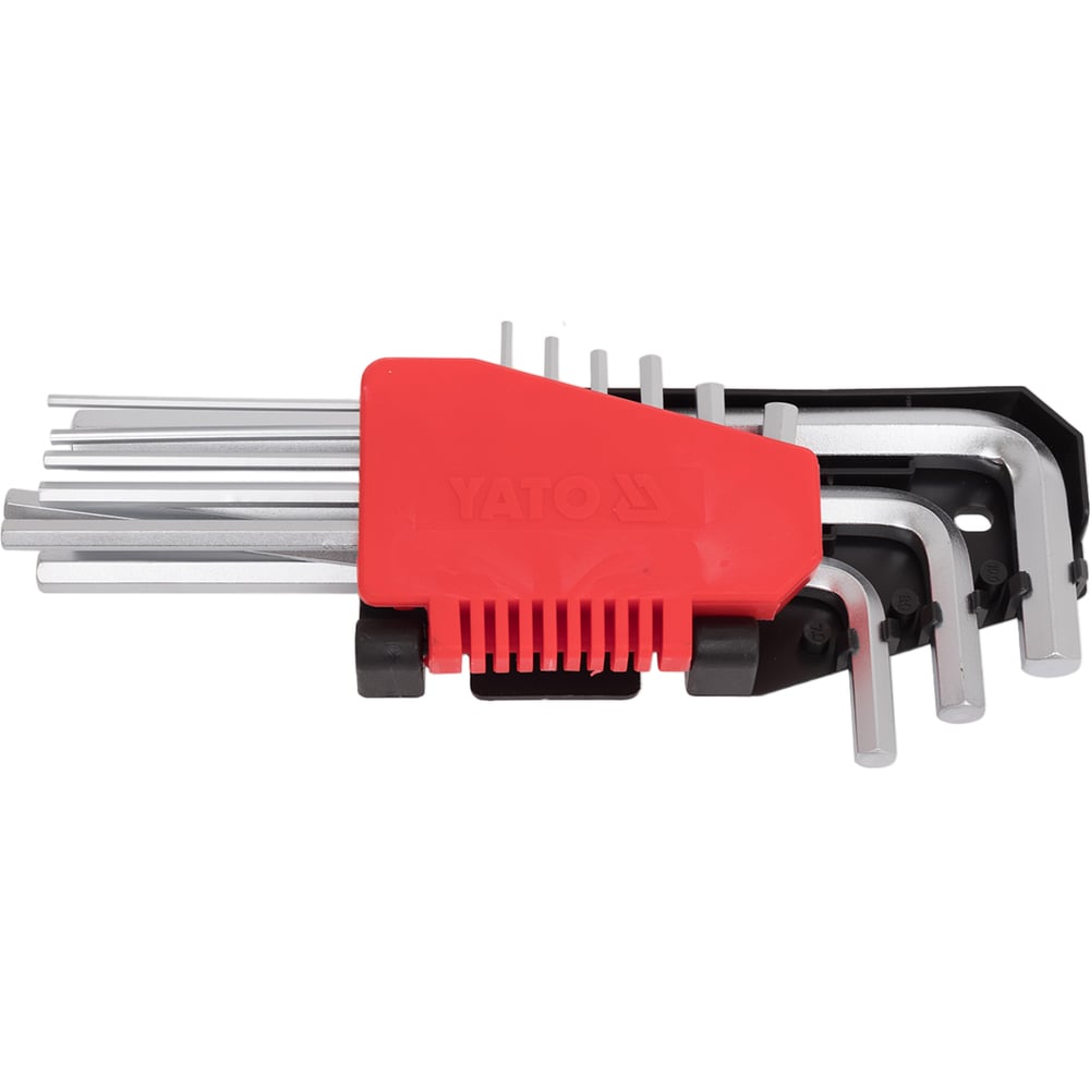 Изображение товара Набор шестигранников YATO 9шт. 2,0-10мм Cr-V YT-0502