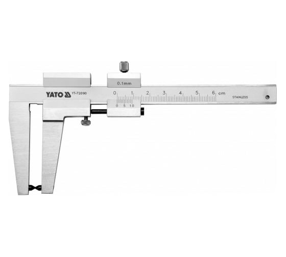 Изображение товара Штангенциркуль для тормозных дисков YATO 0-60мм YT-72090