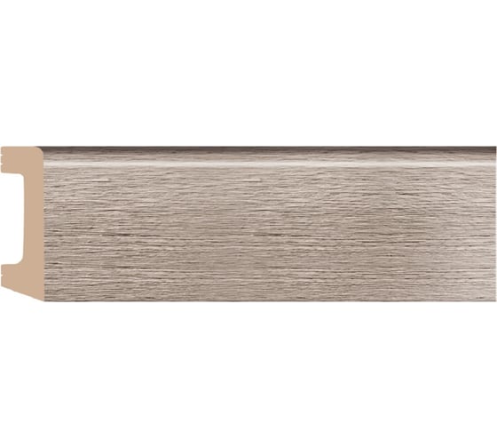 Изображение товара Плинтус напольный Decomaster D234-77ДМ 58x16x2400 мм D234-77 ДМ