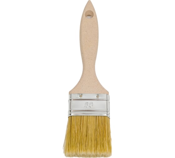 Изображение товара Флейцевая кисть VOREL деревянная ручка 50мм 9523