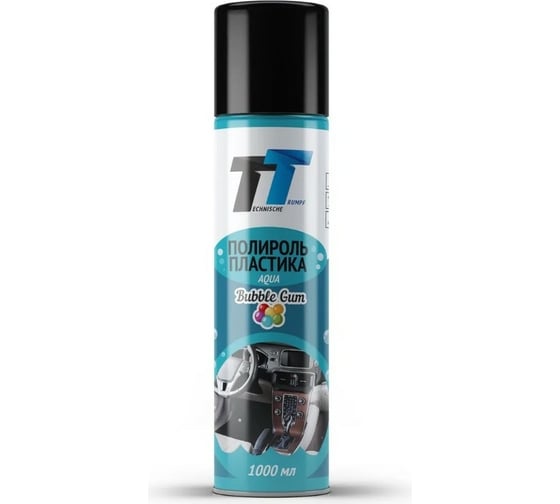 Изображение товара Полироль пластика TT AQUA 1000 мл, бабл гам, аэрозоль PA10-BG/05