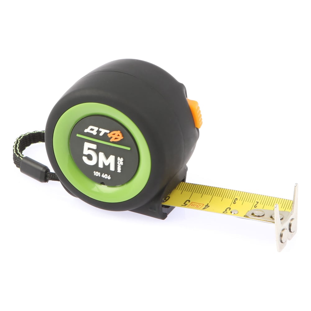 Изображение товара Рулетка Дело Техники 5м×25мм обрезиненный корпус с клипсой