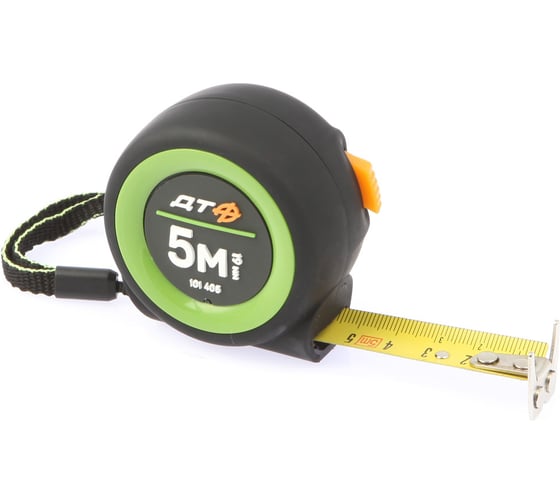 Изображение товара Рулетка Дело Техники в обрезиненном корпусе Компакт 5м×19мм 101405