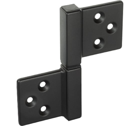 Изображение товара Карточная петля с квадратной осью MORELLI CH-S 85x82 B, разобранная, цвет черный 9012793