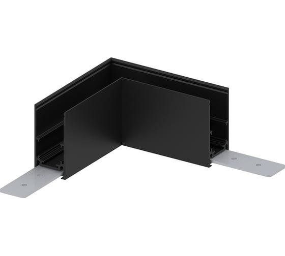 Изображение товара Угловой соединитель для низковольтного накладного магнитного шинопровода FERON черный, LD2001 41977