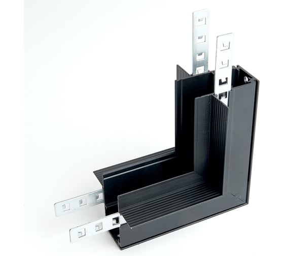 Изображение товара Внутренний соединитель для низковольтного встраиваемого магнитного шинопровода FERON черный, LD2005 41982