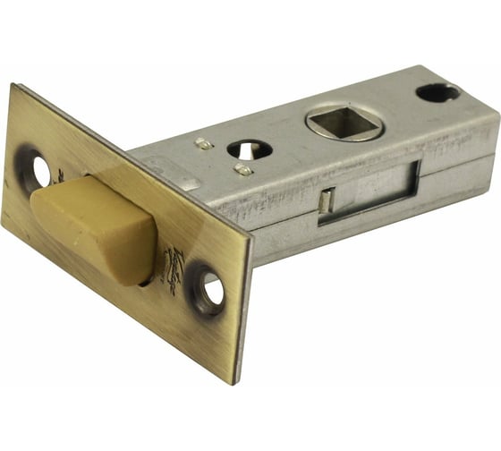 Изображение товара Межкомнатная пластиковая защелка Вантаж бронза Р45AB