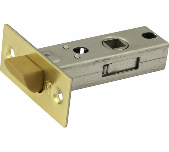 Изображение товара Межкомнатная пластиковая защелка Вантаж матовое золото Р45SB