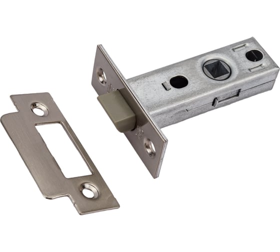 Изображение товара Межкомнатная пластиковая защелка Вантаж матовый никель Р45SN