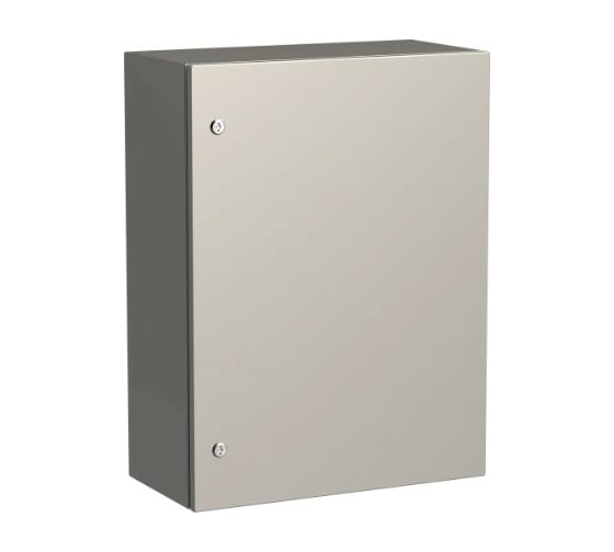 Изображение товара Металлический корпус IEK TITAN 5 ЩМП-80.60.30 AISI 304 УХЛ1 IP66 TI5-11-N-080-060-030-66