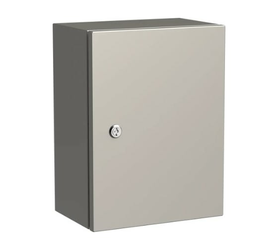 Изображение товара Металлический корпус IEK TITAN 5 ЩМП-40.30.20 AISI 304 УХЛ1 IP66 TI5-11-N-040-030-020-66