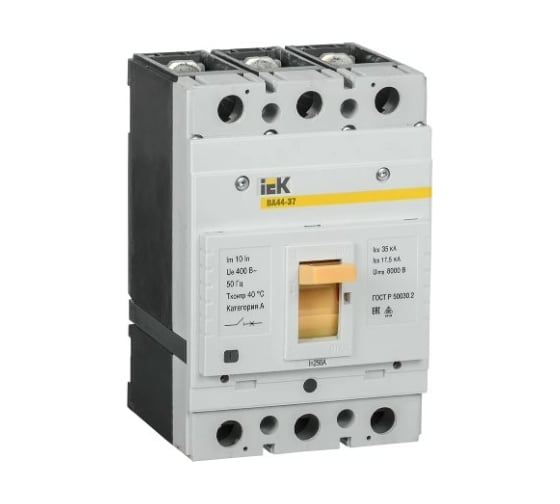 Изображение товара Автоматический выключатель IEK ВА44-37 3Р 250А 35кА SVA4410-3-0250-35