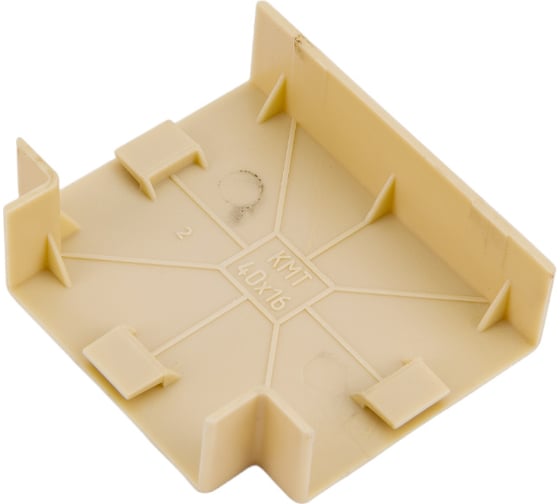 Изображение товара Т-образный угол IEK ELECOR КМТ 40x16 сосна 4шт/компл EL-KK10D-T-040-016-K34