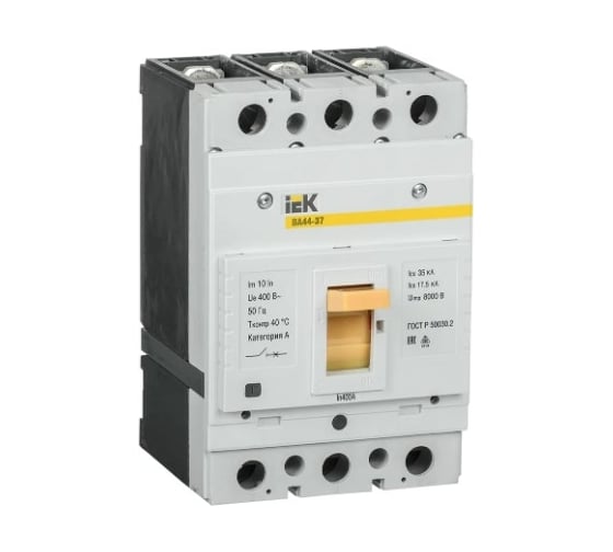 Изображение товара Автоматический выключатель IEK ВА44-37 3Р 400А 35кА SVA4410-3-0400-35