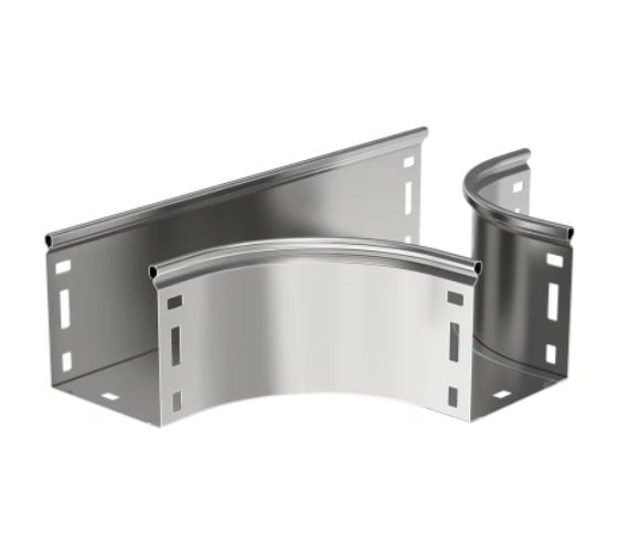 Изображение товара Разветвитель IEK ESCA Т-образный плавн. тип Г01 100x100мм CRT01-0-100-100