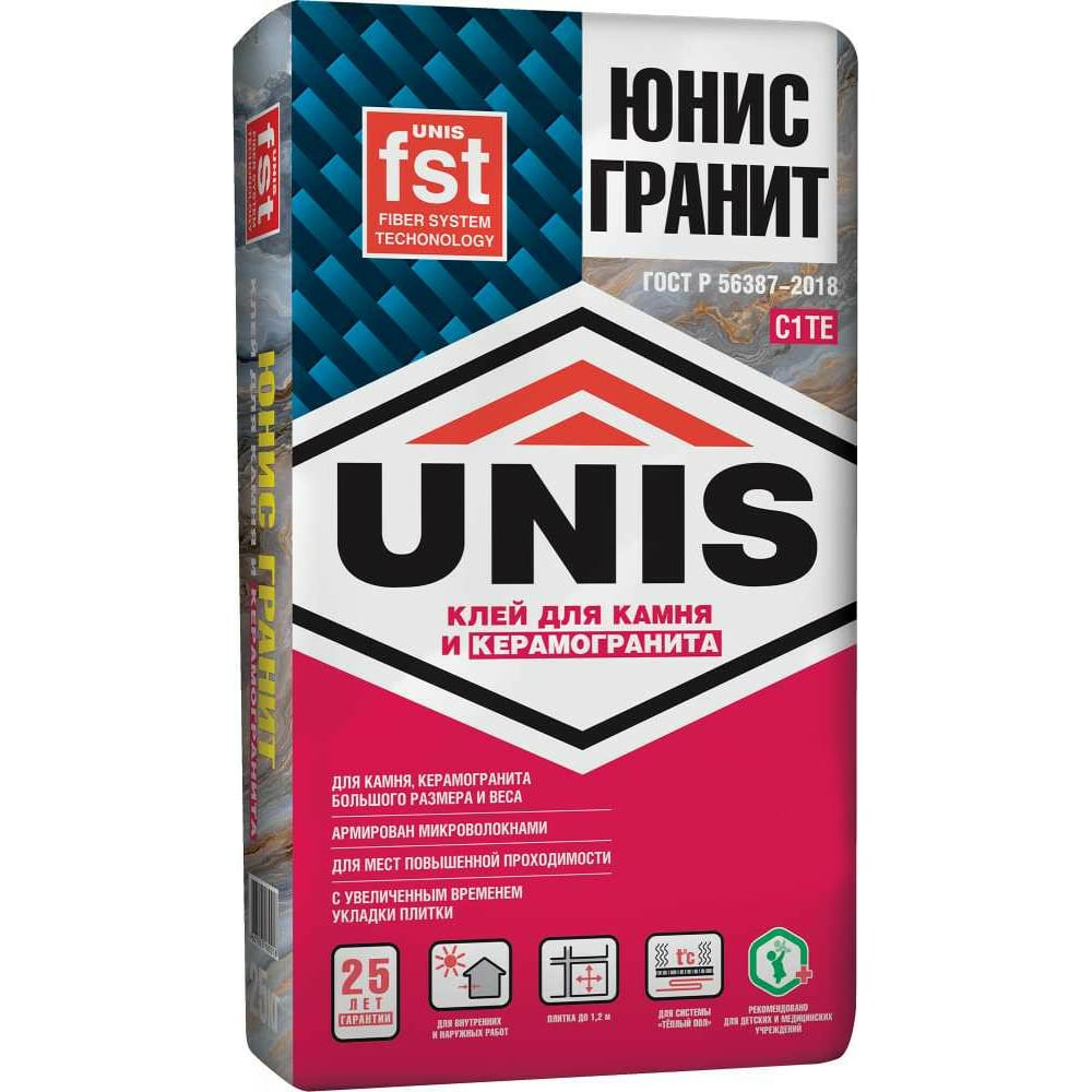 Плиточный клей UNIS - 4607005180018