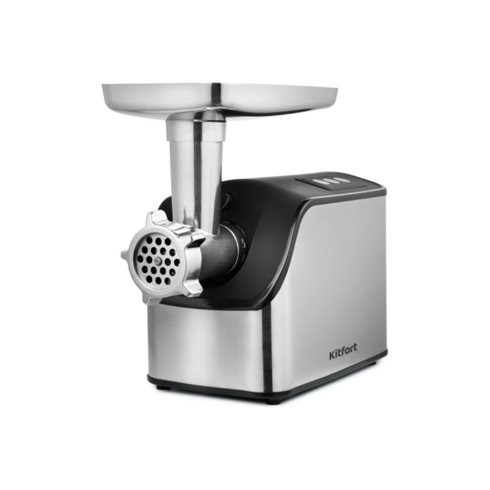 Изображение товара Мясорубка KITFORT КТ-2104 мощность 1800 Вт черный/стальной