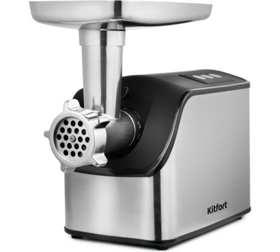 Изображение товара Мясорубка KITFORT мощность 1800 Вт длина шнура 1 м, класс защиты от поражения током КТ-2103