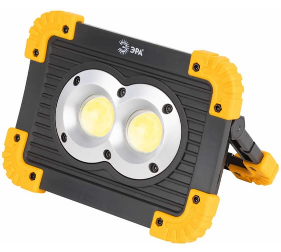 Изображение товара Светодиодный фонарь ЭРА Рабочие Практик PA-803 аккумулятор на батарейках 10 Вт, 4 режима, Б0054037