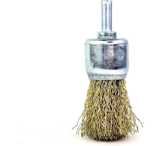 Изображение товара Щетка концевая для дрели (25 мм; хв-к 6 мм; проволока 0.3 мм) ОСБОРН 13-081 EB-E25BS