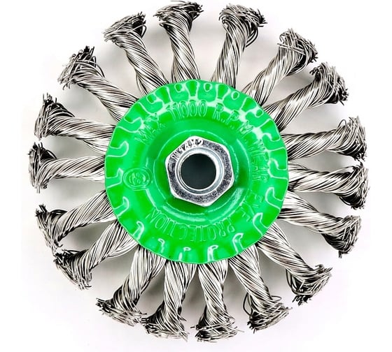 Изображение товара Щетка дисковая жгутовая для УШМ (115x13 мм; M14; проволока 0.5 мм) ОСБОРН 13-047 EB-DSS8